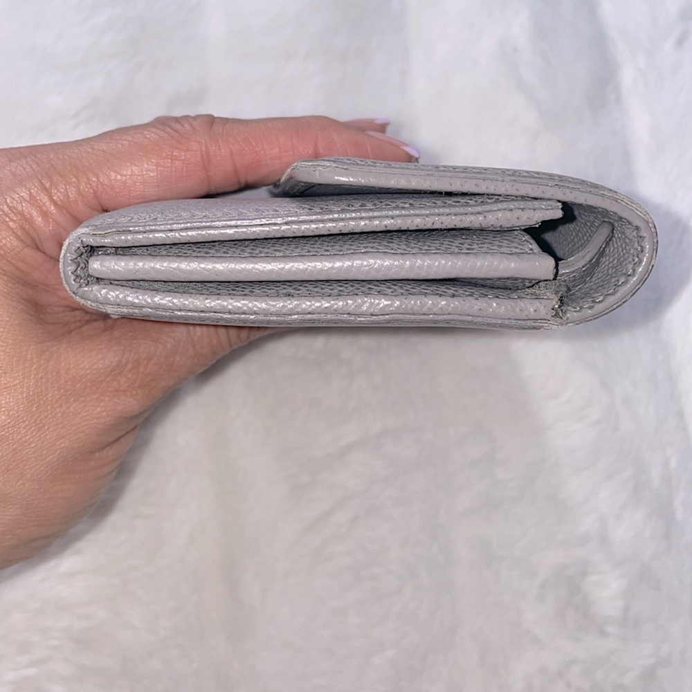 Salvatore Ferragamo Calf Leather Vara Ribbon Long Wallet ❤️😍 - Picture 6 of 10